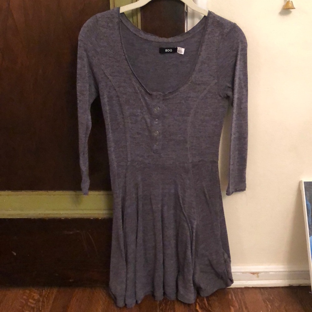 Mini dress grey